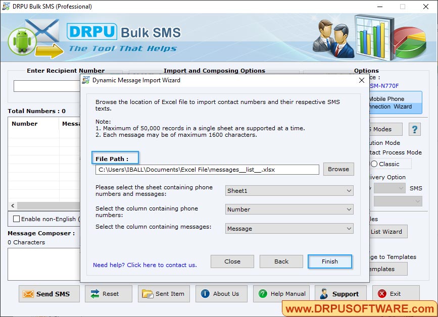 DRPU Bulk SMS – Professional