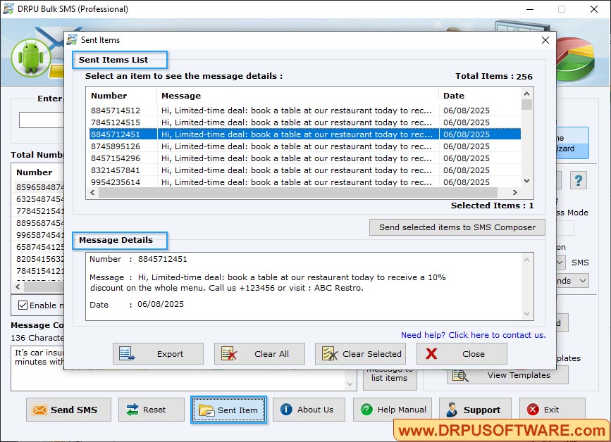 DRPU Bulk SMS – Professional