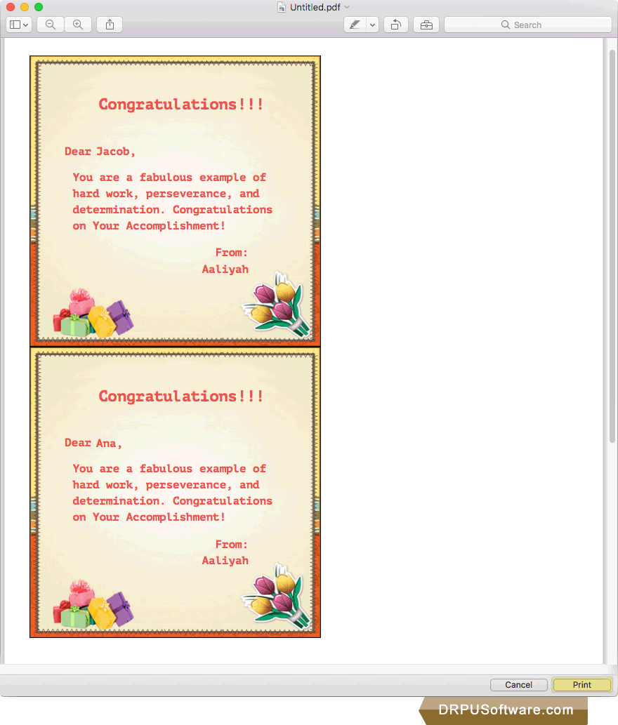 Congratulations Greeting Cards