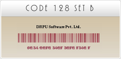 Code 128 SET B Fonts