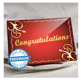 Congratulation Greeting Card