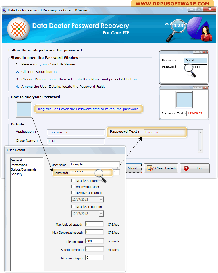 Password Recovery Software For Core FTP