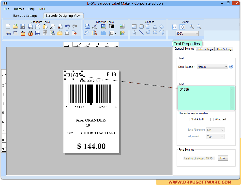 Label Barcode Software - Corporate Edition