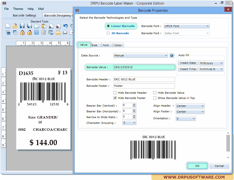 Label Barcode Software - Corporate Edition