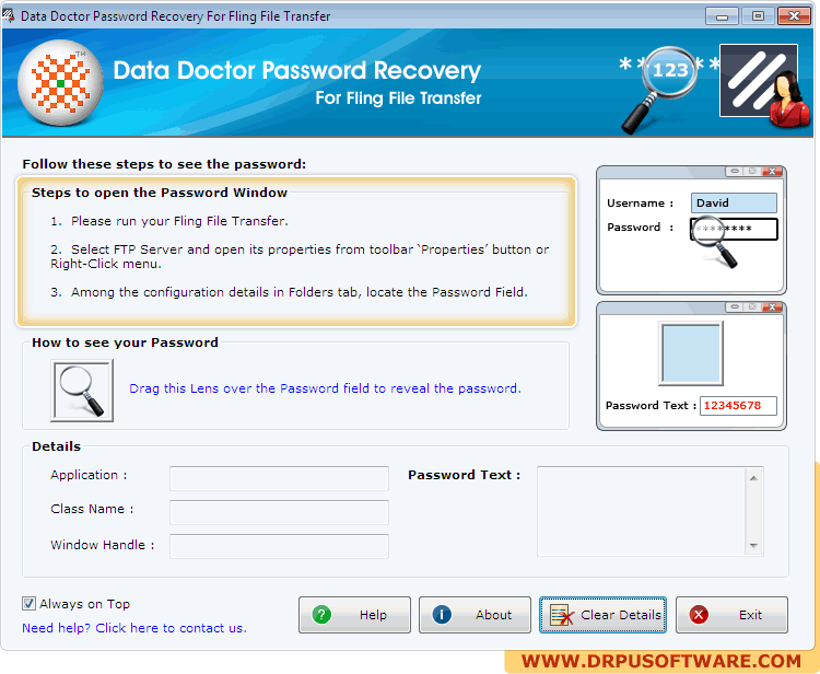 Password Recovery Software For Fling File Transfer