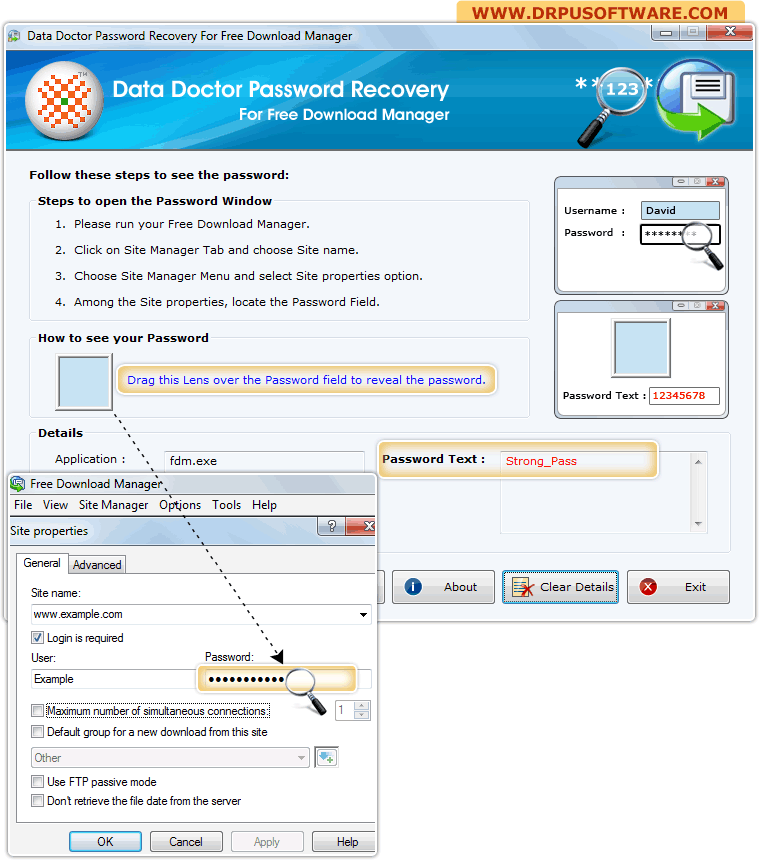 Password Recovery Software for Free Download Manager