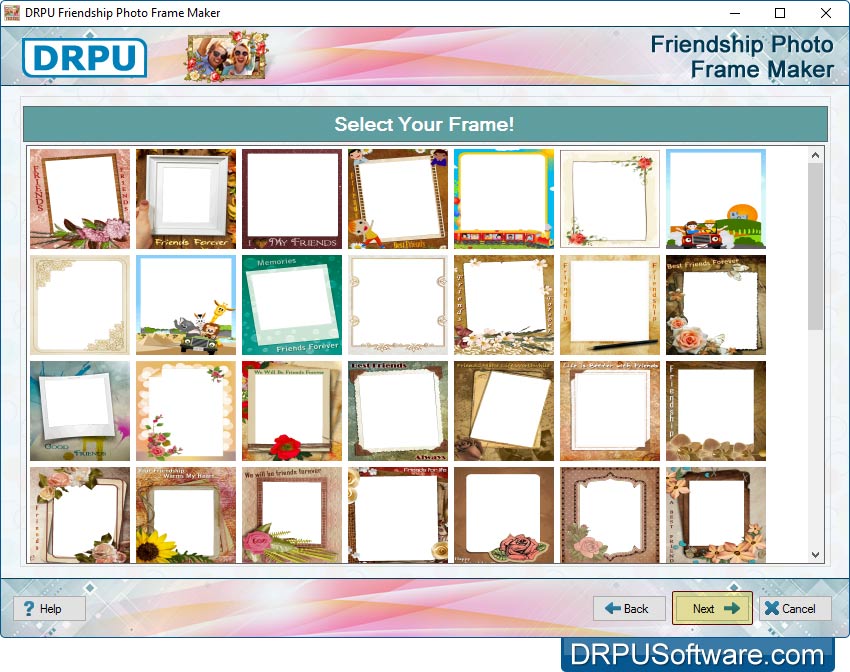 Friendship Photo Frame Maker