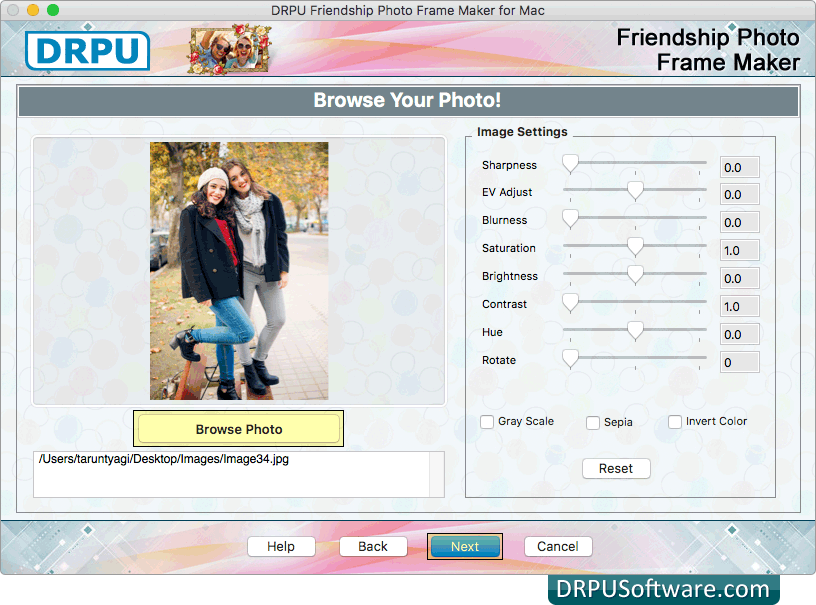 Friendship Photo Frame Maker