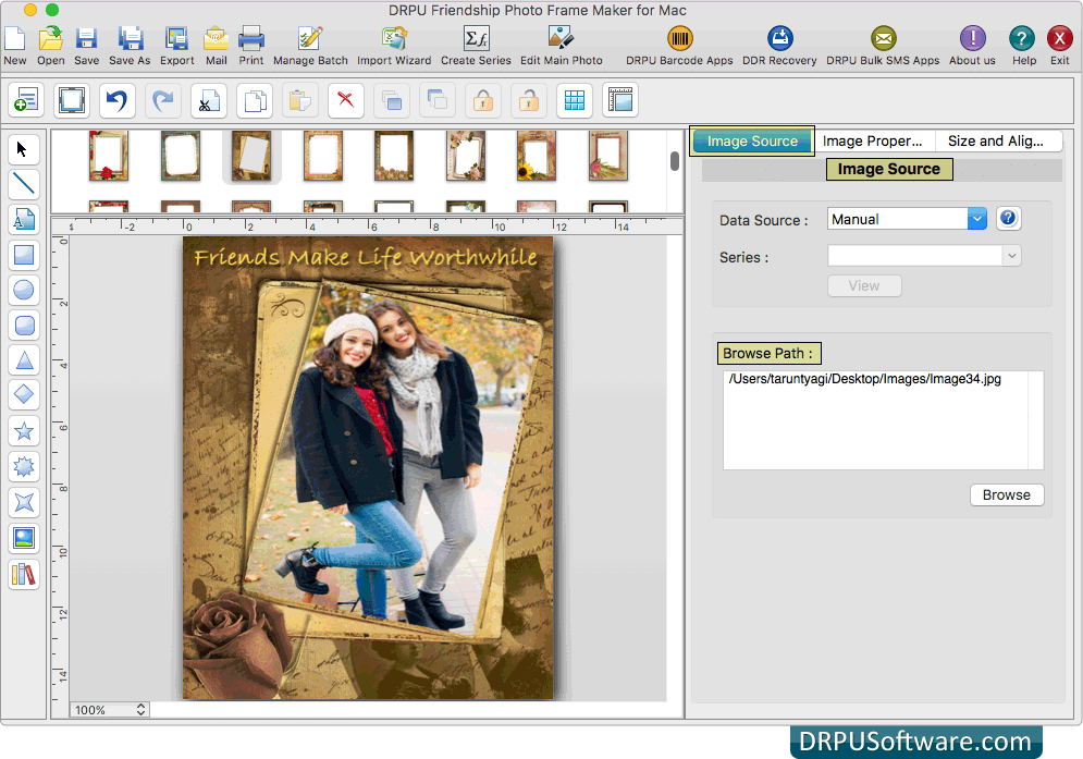 Friendship Photo Frame Maker