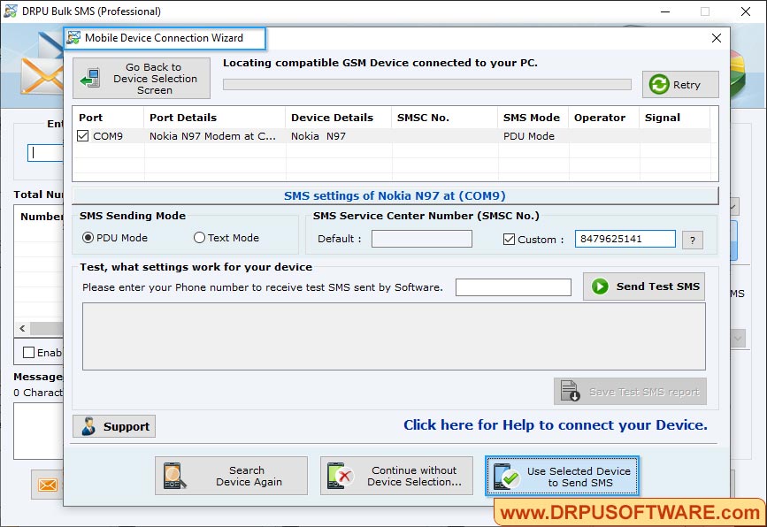 DRPU Bulk SMS – GSM