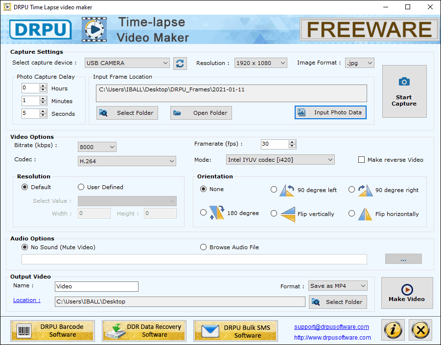 Input Photo Data