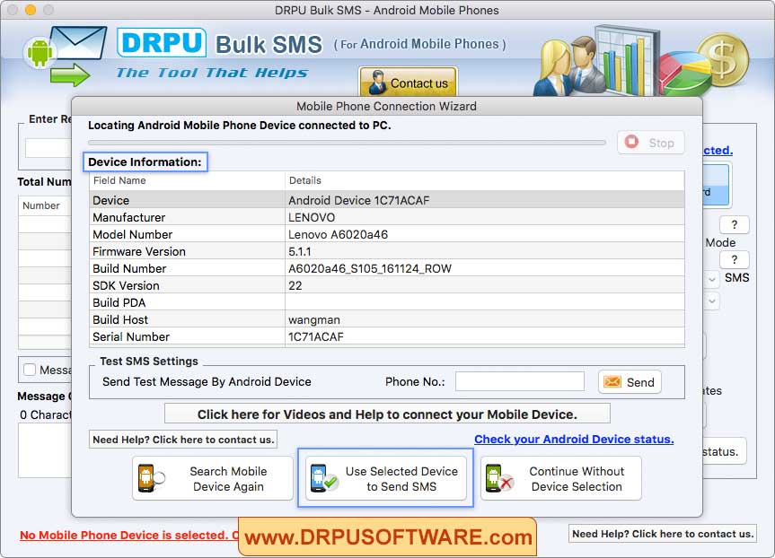 how to see android sms on mac