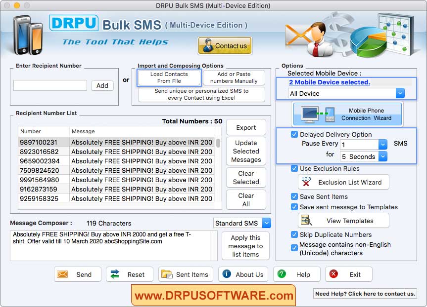 Load Contacts from File Load Contacts from File