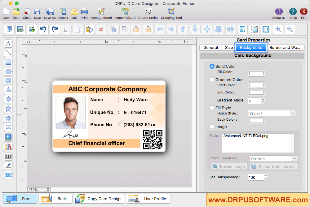 Card Properties Card Properties