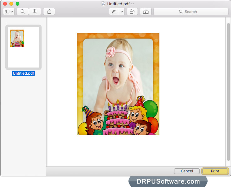 DRPU Kids Photo Frame Maker