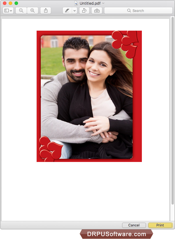 Love and Romantic Photo Frame Maker 