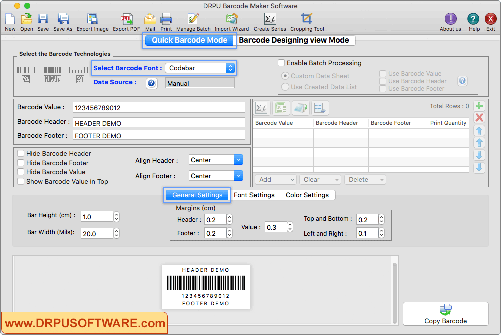 DRPU Mac Barcode Label Maker - Standard Edition