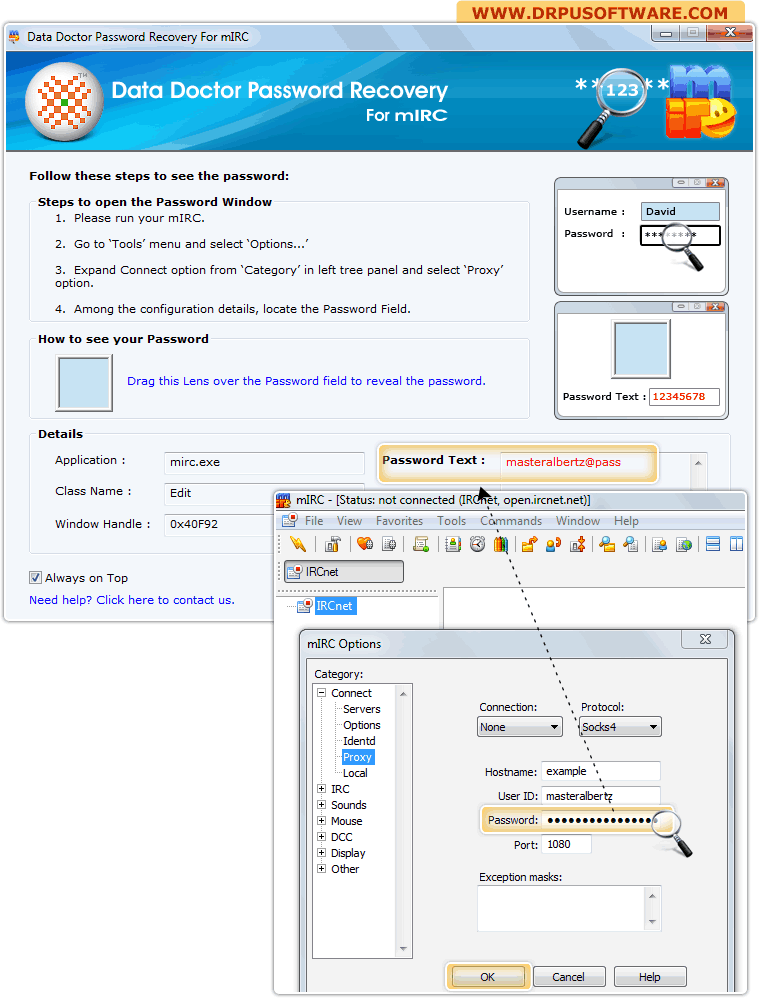 Password Recovery Software For mIRC