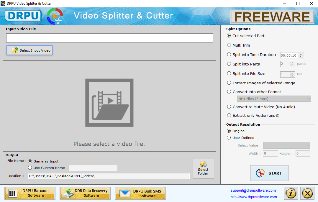 Video Splitter Software