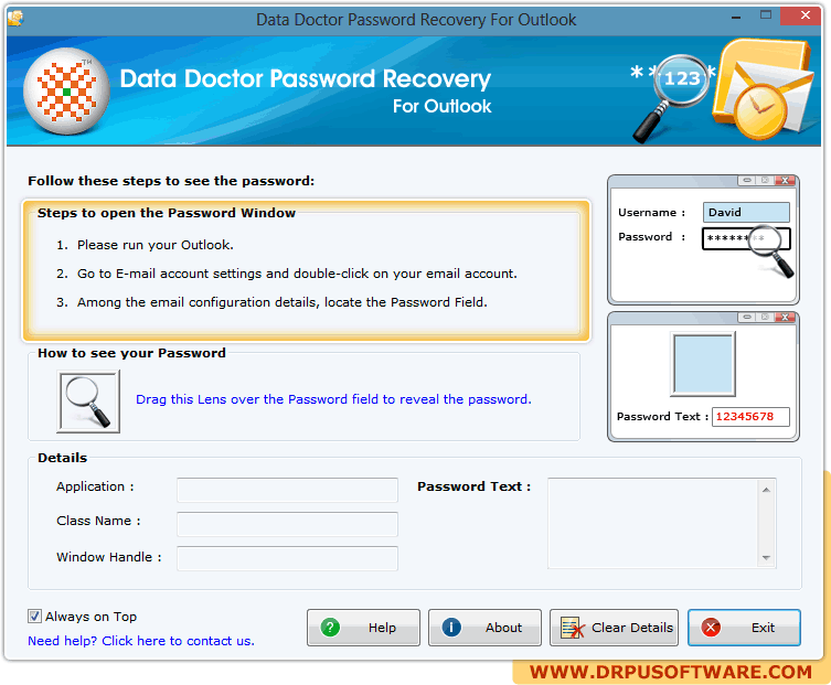 Password Recovery Software For Outlook