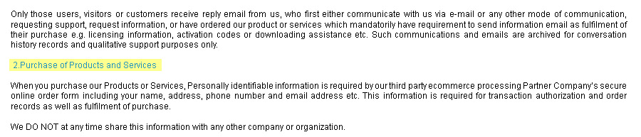 Privacy Policy