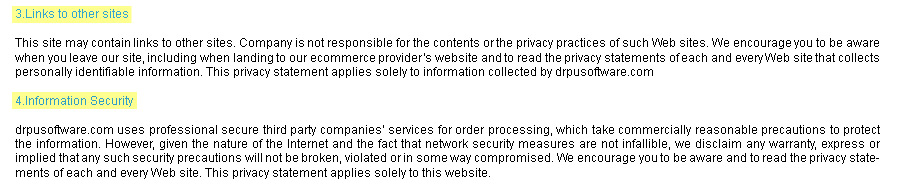 Privacy Policy