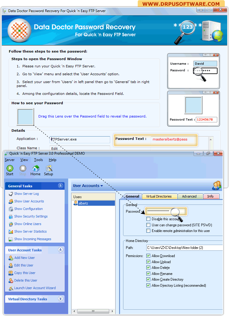 Password Recovery Software for Quick and Easy FTP Server