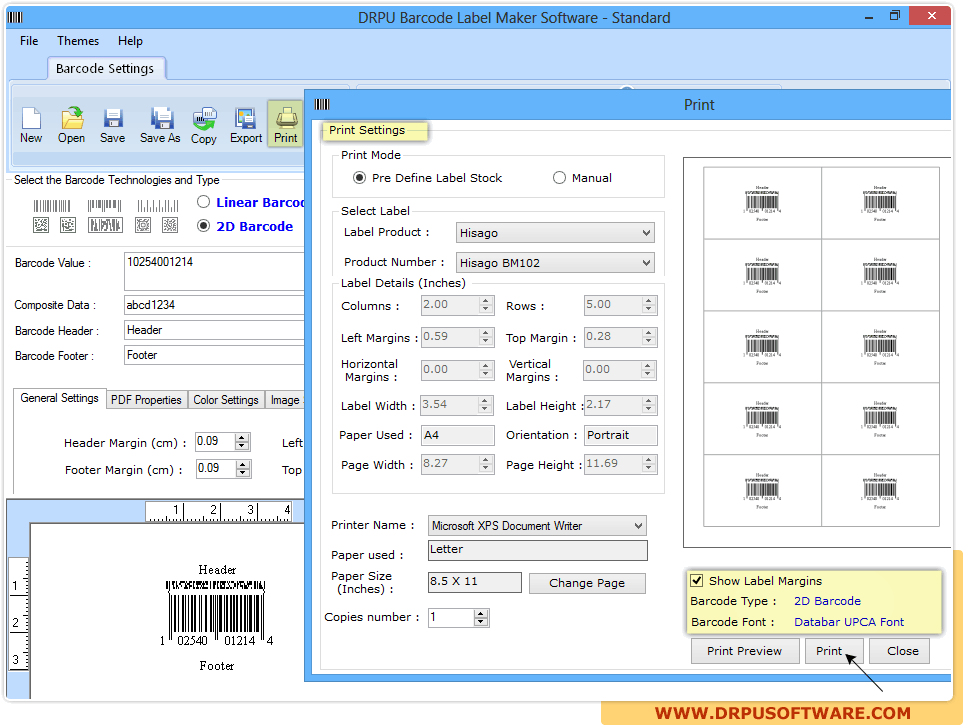 barcode label maker software free download