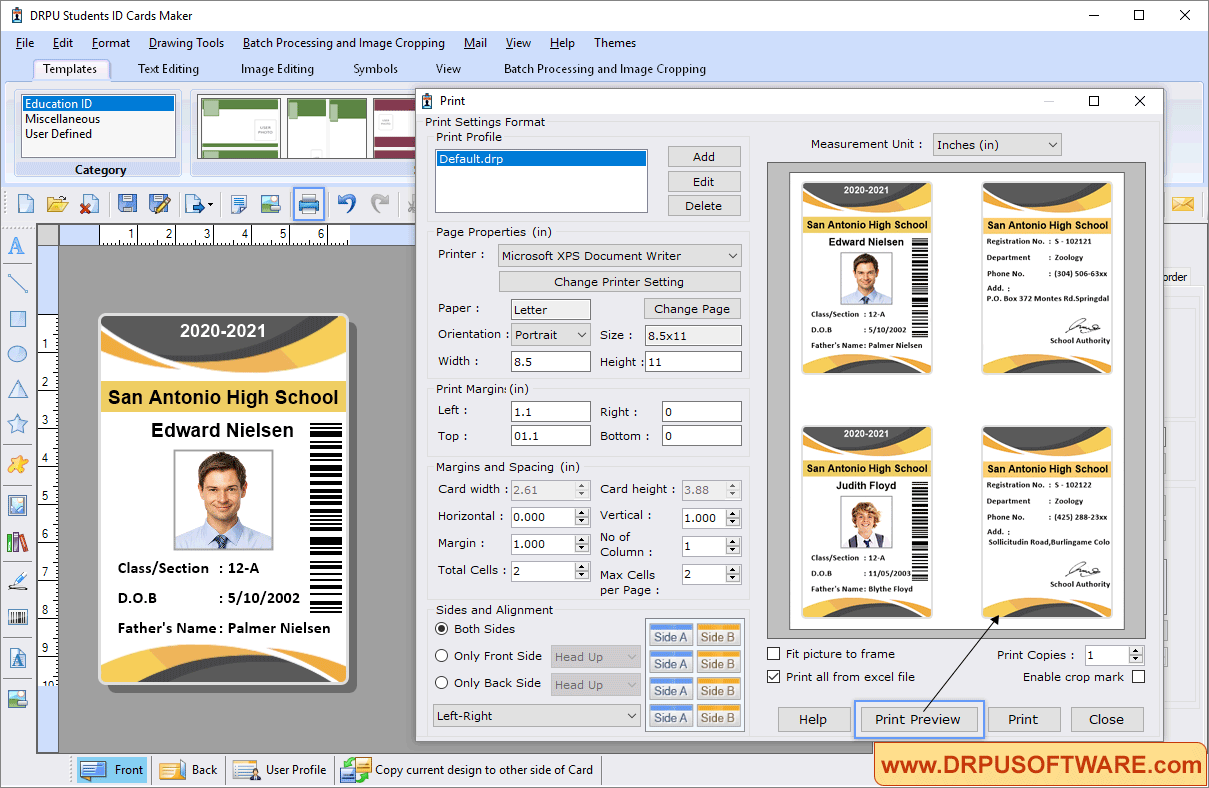 Go Student Id Card