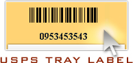 USPS Tray Label 